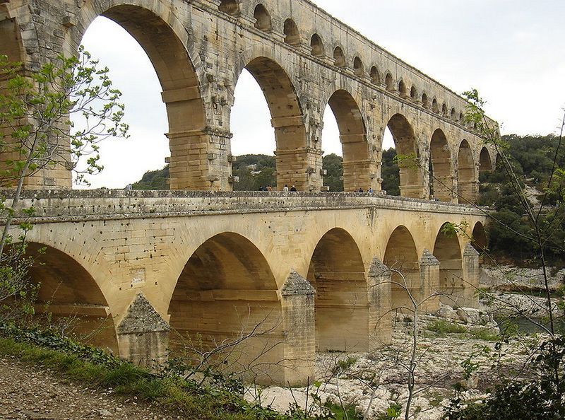 Vestige romain le Pont du Gard