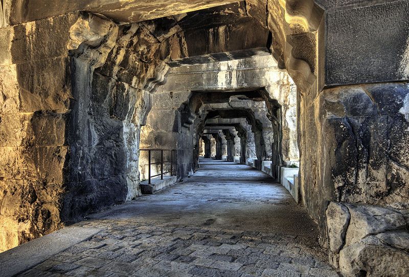 Couloir des Arènes de Nîmes
