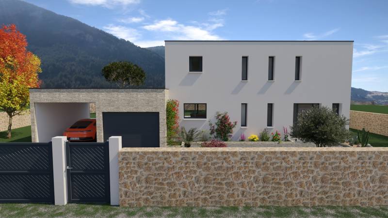 Construction de maison contemporaine dans le Gard et l'Hérault
