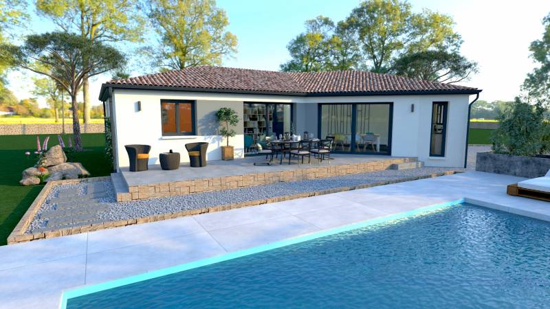 Construction neuve BBC RE2020 CCMI sur mesure clé en main dans le Gard et l'Hérault